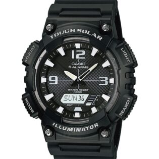 CASIO Standard Collection Tough Solar Black Rubber Strap AQ-S810W-1AVEF