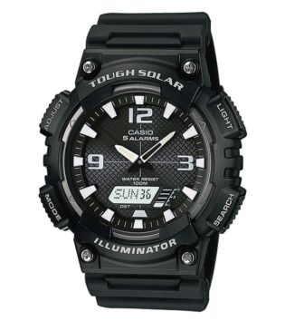 CASIO Standard Collection Tough Solar Black Rubber Strap AQ-S810W-1AVEF