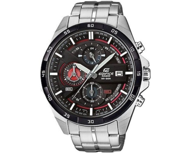 CASIO Edifice Chronograph Silver Stainless Steel Bracelet EFR-556DB-1AVUEF