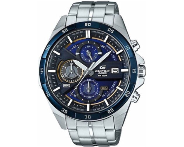 CASIO Edifice Chronograph Silver Stainless Steel Bracelet EFR-556DB-2AVUEF
