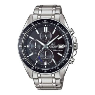 CASIO Edifice Tough Solar Chronograph Silver Stainless Steel Bracelet EFS-S510D-1AVUEF