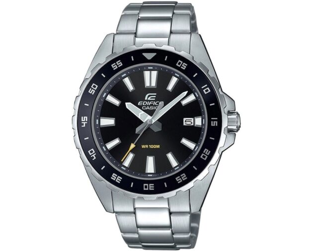 CASIO Edifice Silver Stainless Steel Bracelet EFV-130D-1AVUEF