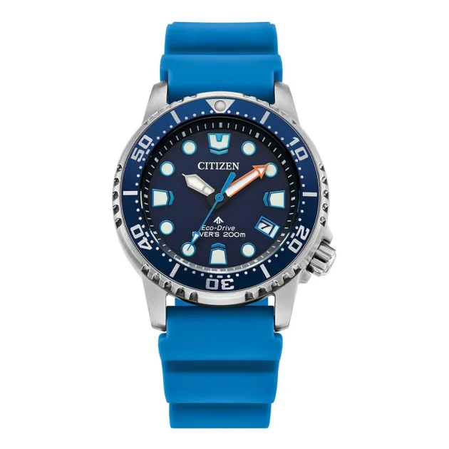 CITIZEN Promaster Eco-Drive Light Blue Rubber Strap EO2028-06L