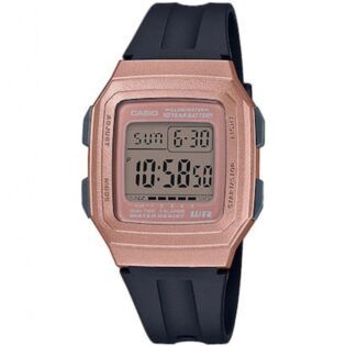 CASIO Standard Collection Black Rubber Strap  F-201WAM-5AVEF
