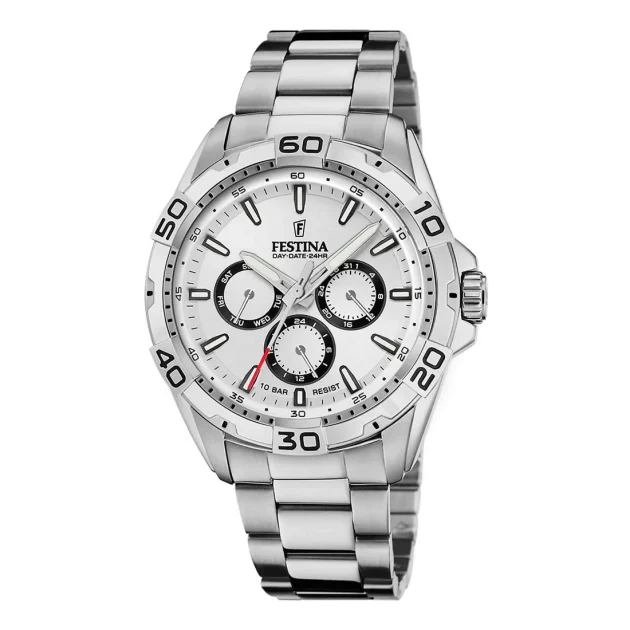 FESTINA Men's Silver Stainless Steel Bracelet F20623/1