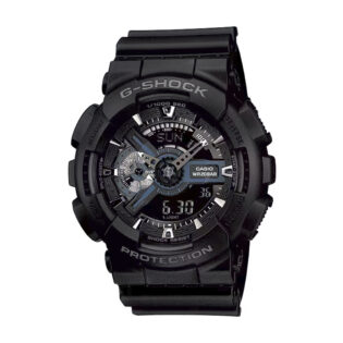 G-SHOCK Black Rubber Strap GA-110-1BER