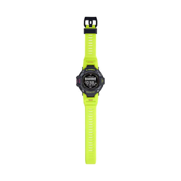 G-SHOCK G-Squad Smart Green Rubber Strap GBD-H2000-1A9ER - Image 2