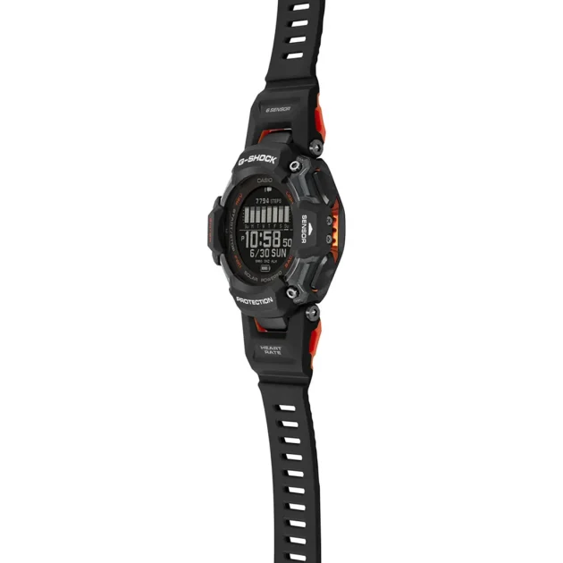 G-SHOCK Tough Solar Smart Black Rubber Strap GBD-H2000-1AER - Image 5