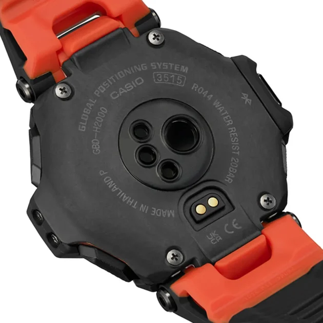G-SHOCK Tough Solar Smart Black Rubber Strap GBD-H2000-1AER - Image 2