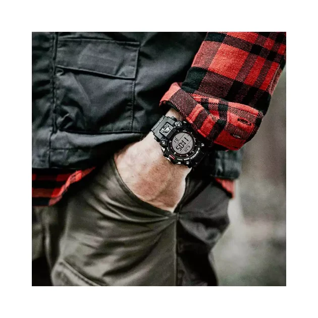 G-SHOCK Master of G-Land Mudman Tough Solar Black Rubber Strap GW-9500-1ER - Image 7