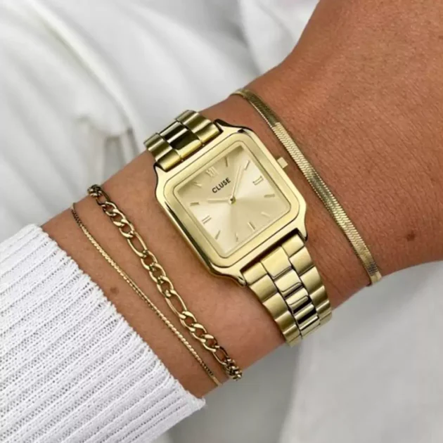CLUSE  Gracieuse Petite Gold Stainless Steel Bracelet CW11802 - Image 4