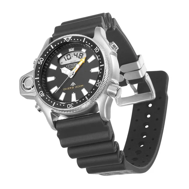 CITIZEN Promaster Aqualand Black Rubber Strap JP2000-08E - Image 2