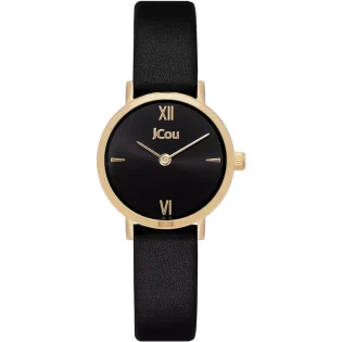 JCOU Amourette Black Leather Strap JU19064-6