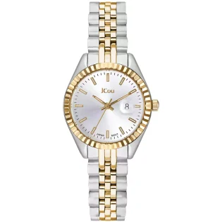 JCOU Queen's Petit II Two Tone Stainless Steel Bracelet JU19066-2