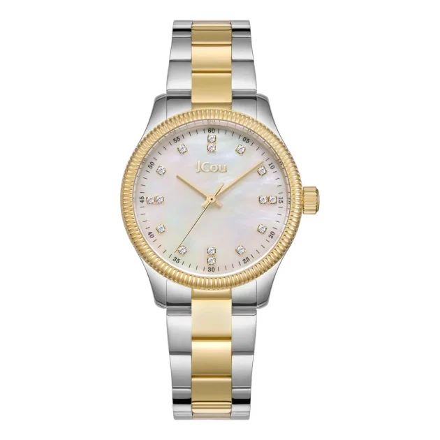 JCOU Esperia Two Tone Stainless Steel Bracelet JU19077-3