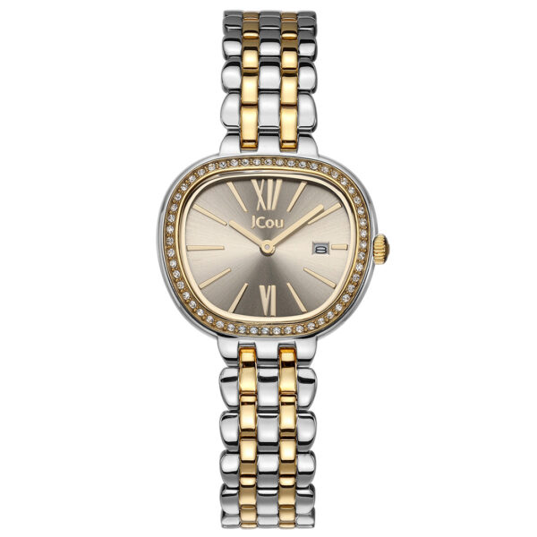 JCOU HARP Two Tone Stainless Steel Bracelet JU19085-3