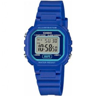 CASIO Standard Collection Blue Rubber Strap LA-20WH-2AEF