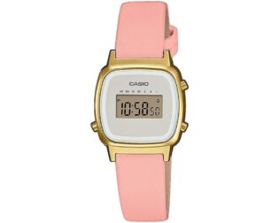 CASIO Vintage Collection Pink Leather Strap  LA-670WEFL-4A2EF