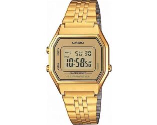CASIO Vintage Collection Gold Stainless Steel Bracelet LA-680WEGA-9ER