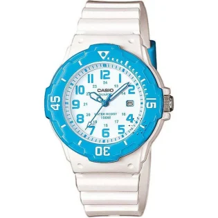 CASIO Standard Collection White Rubber Strap LRW-200H-2BVDF