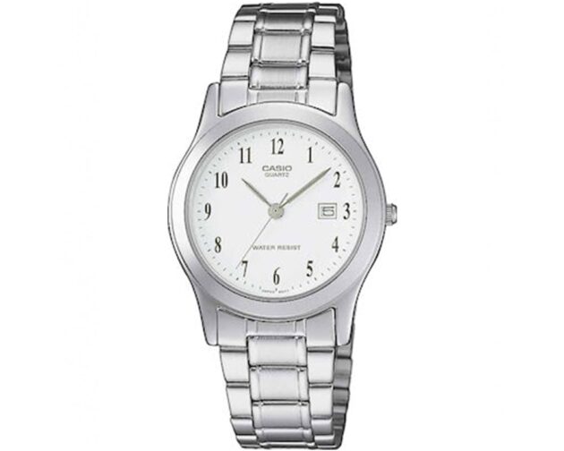 CASIO Standard Collection Silver Stainless Steel Bracelet LTP-1141PA-7BEG
