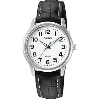 CASIO Standard Collection Black Leather Strap LTP-1303PL-7BVEF