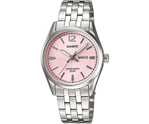 CASIO Standard Collection SIlver Stainless Steel Bracelet LTP-1335D-5AVDF