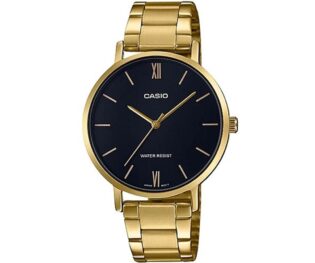 CASIO Standard Collection Gold Stainless Steel Bracelet  LTP-VT01G-1BUDF