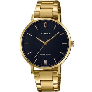 CASIO Standard Collection Gold Stainless Steel Bracelet  LTP-VT01G-1BUDF