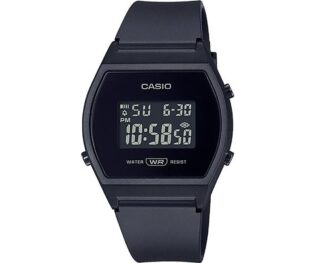 CASIO Standard Collection Black Rubber Strap LW-204-1BEF