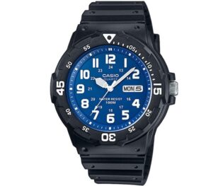 CASIO Standard Collection Black Rubber Strap MRW-200H-2B2VDF