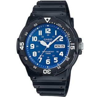 CASIO Standard Collection Black Rubber Strap MRW-200H-2B2VDF