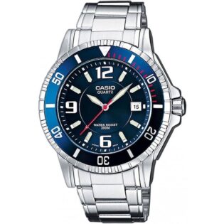 CASIO Standard Collection Silver Stainless Steel Bracelet MTD-1053D-2AV
