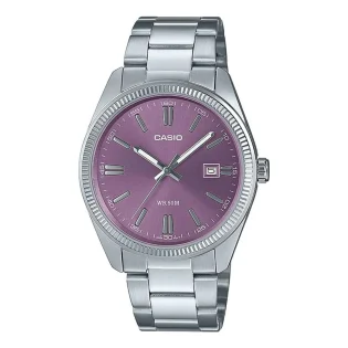 CASIO Standard Collection Silver Stainless Steel Bracelet MTP-1302PD-6AVEF