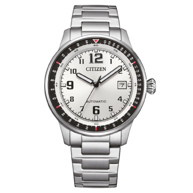 CITIZEN Automatic Silver Stainless Steel Bracelet NJ0190-51A