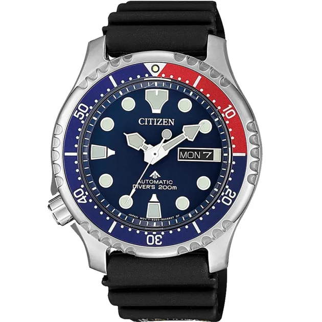 CITIZEN Promaster Automatic Black Rubber Strap NY0086-16LE