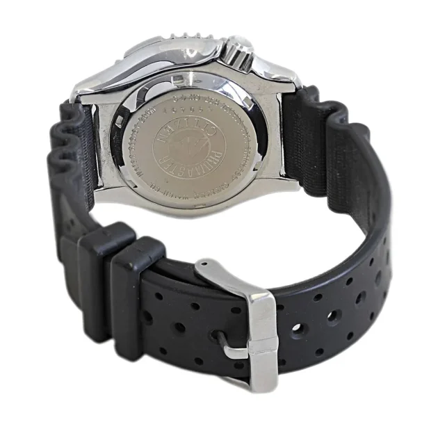 CITIZEN Promaster Automatic Black Rubber Strap NY0086-16LE - Image 4