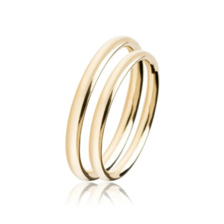 Maschio Femmina SLIM Βέρες 9 Καρατίων SL02