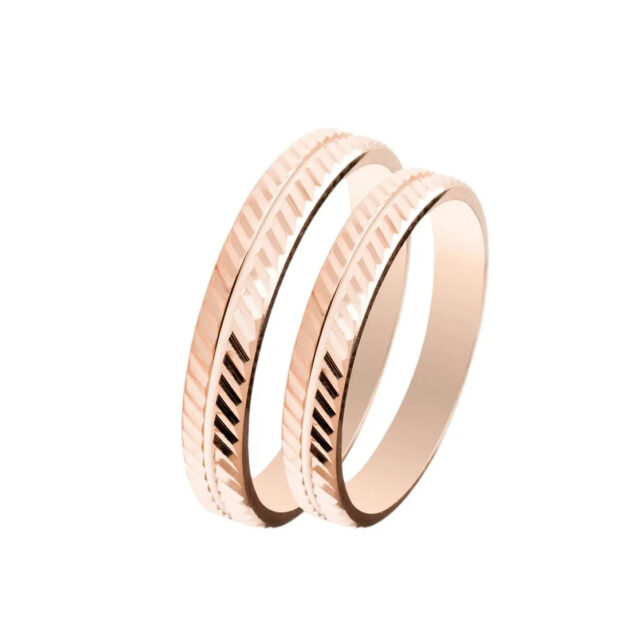 Maschio Femmina SLIM Βέρες 9 Καρατίων SL10 - Image 3