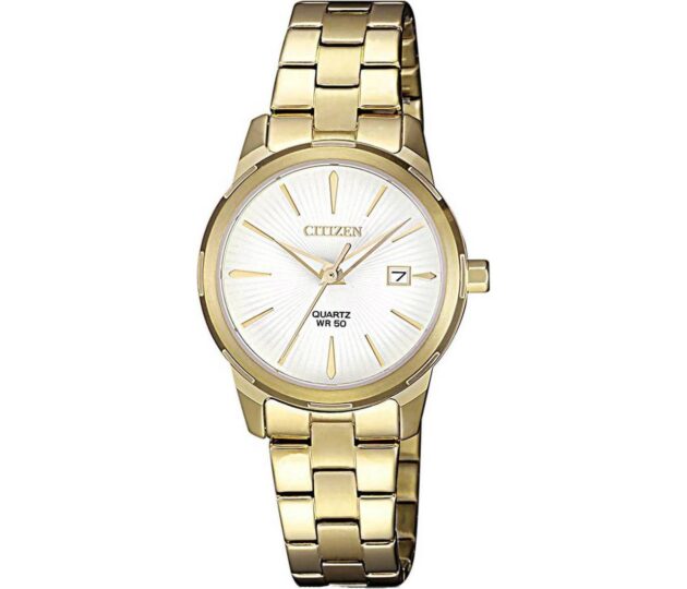 CITIZEN Elegance Quartz Gold Stainless Steel Bracelet EU6072-56D