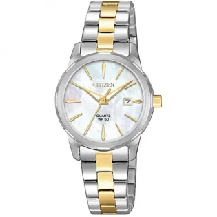 CITIZEN Elegance Quartz Two Tone Stainless Steel Bracelet EU6074-51D