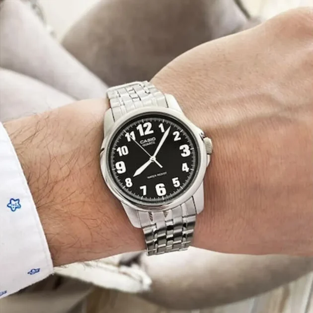 CASIO Standard Collection Stainless Steel Bracelet MTP-1260PD-1BEF - Image 3