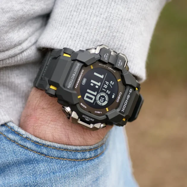 G-SHOCK Master Rangeman Tough Solar Smart Black Rubber Strap GPR-H1000-1ER - Image 4