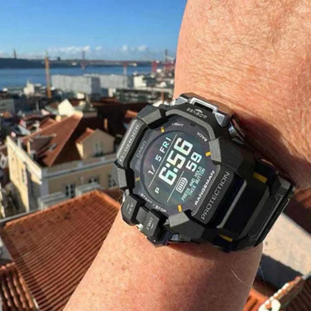 G-SHOCK Master Rangeman Tough Solar Smart Black Rubber Strap GPR-H1000-1ER - Image 5