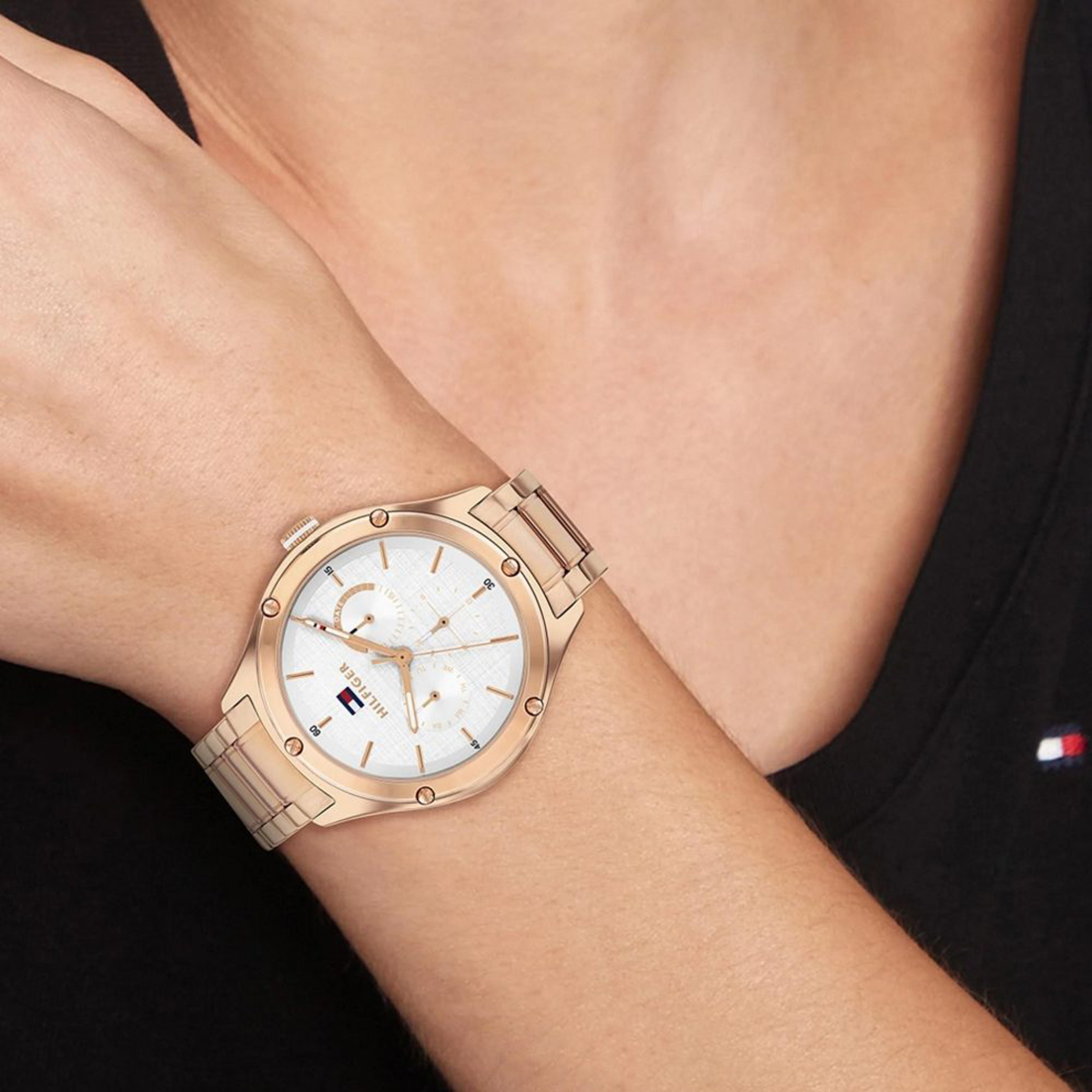 TOMMY HILFIGER Lexi Rose Gold Stainless Steel Bracelet 1782682