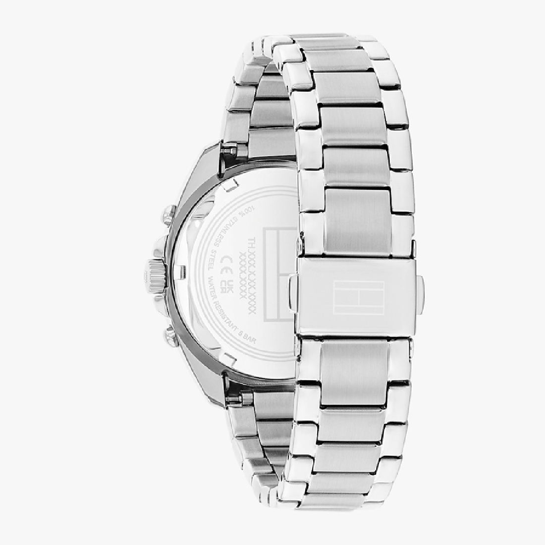 TOMMY HILFIGER Leged Chronograph Silver Stainless Steel Bracelet 1782782
