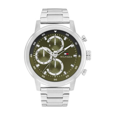 TOMMY HILFIGER Rocky Chronograph Silver Stainless Steel Bracelet 1792180