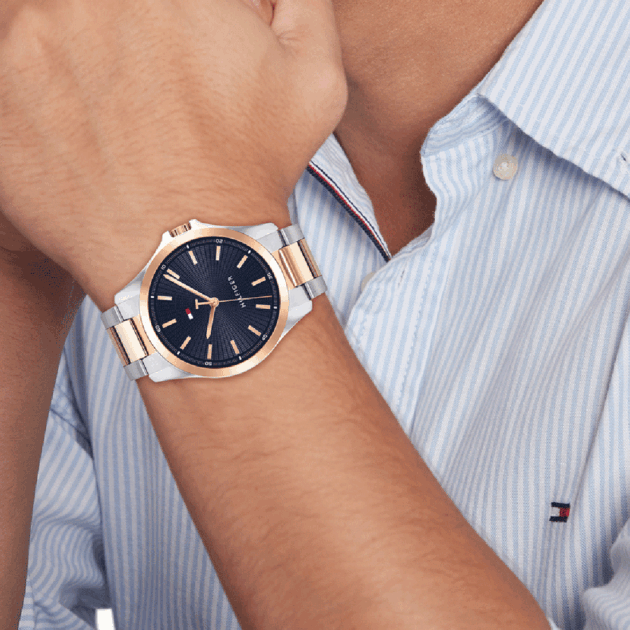 TOMMY HILFIGER Bruce Rose Gold Stainless Steel Bracelet 1792193 - Image 3