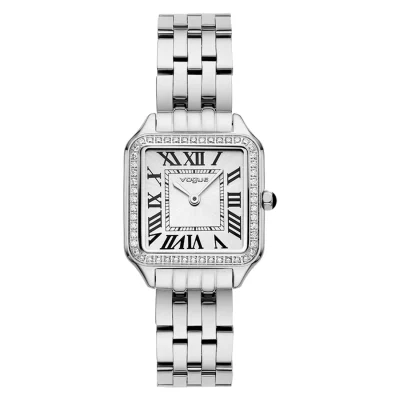 VOGUE Victoria Crystals Silver Stainless Steel Bracelet 2020615281