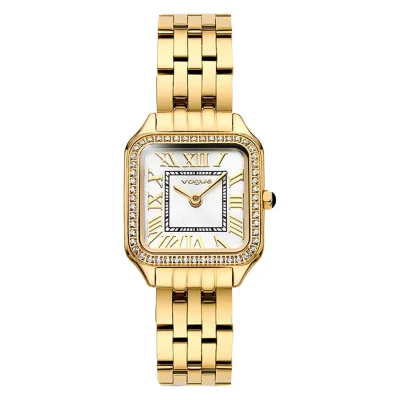 VOGUE Victoria Mini Crystals Gold Stainless Steel Bracelet 2020615541